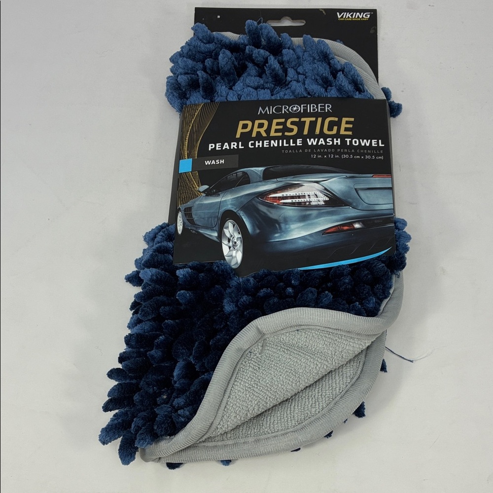 Viking Microfiber Prestige Pearl Chenille Car Wash Towel • Car Care Made Easy!